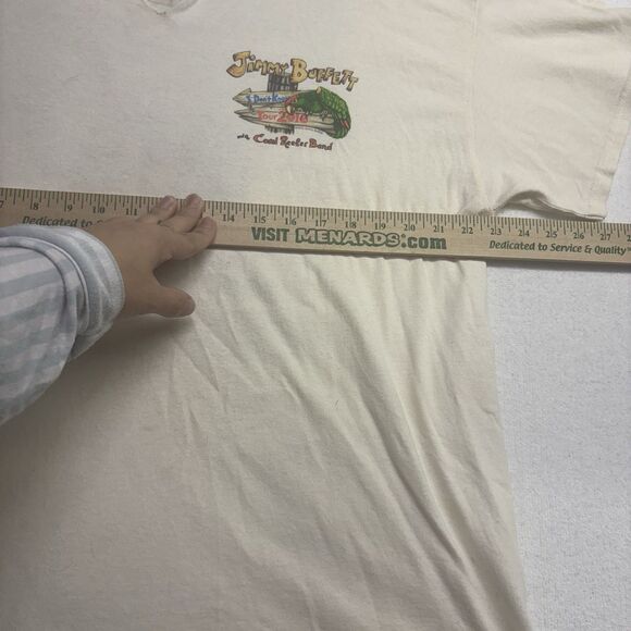 Jimmy Buffett T Shirt 2016 Official I Don’t Know Tour Size XL - Picture 6 of 8
